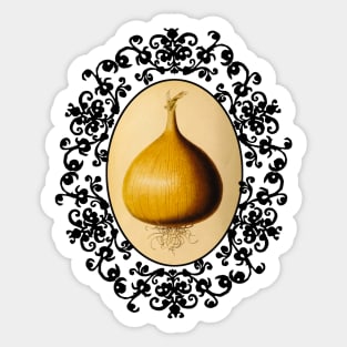 Featured onion Sticker